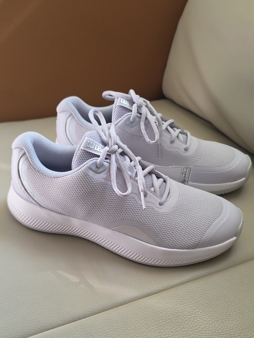 Wilson Intrigue Lite Women's Tennis Shoe Lavder Blue/White/Lunar Rock, Size 9